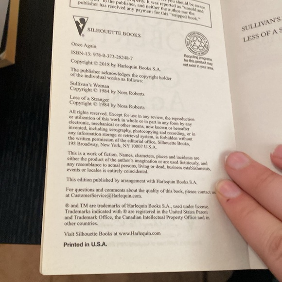 Nora Robert’s - Once Again - Picture 6 of 6